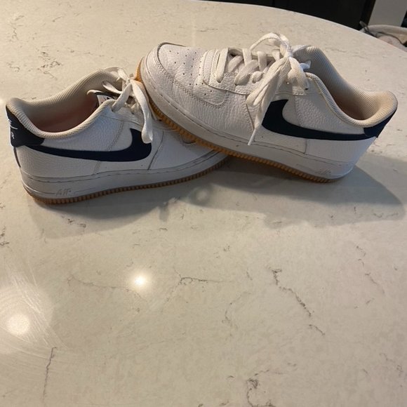 Nike Air Force 1 Low '07 White Obsidian - Picture 2 of 6